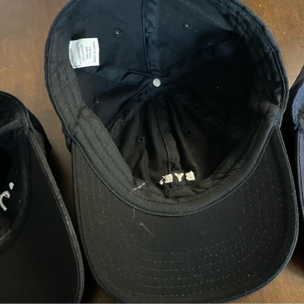 Graphic Hats Ball Caps Lot of Three Salty, Bad Hair Day, Bye Trendy - Picture 5 of 11